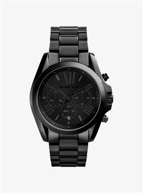 michael kors mens watch all black